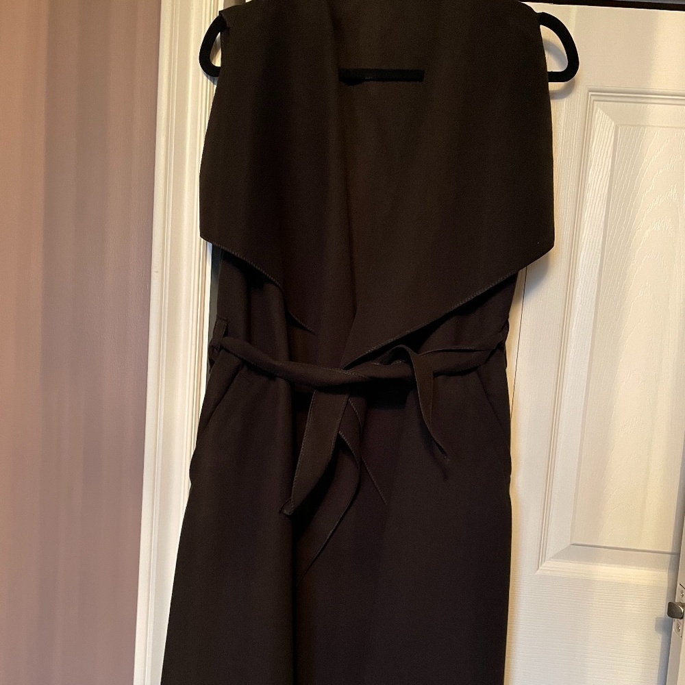 Vici wool maxi vest